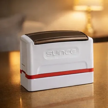 Sunce custom logo stamp for business branding
